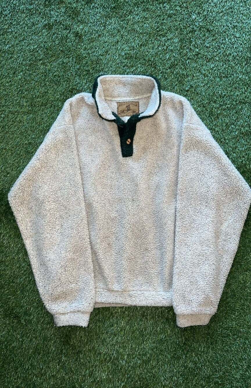 Field & Stream Sherpa Fleece Quarter Snap Pullover